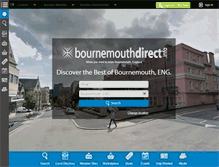 Tablet Screenshot of bournemouthdirect.info